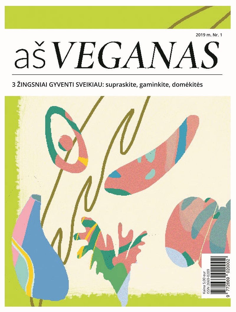Žurnalas  „ašVEGANAS“ Nr. 1